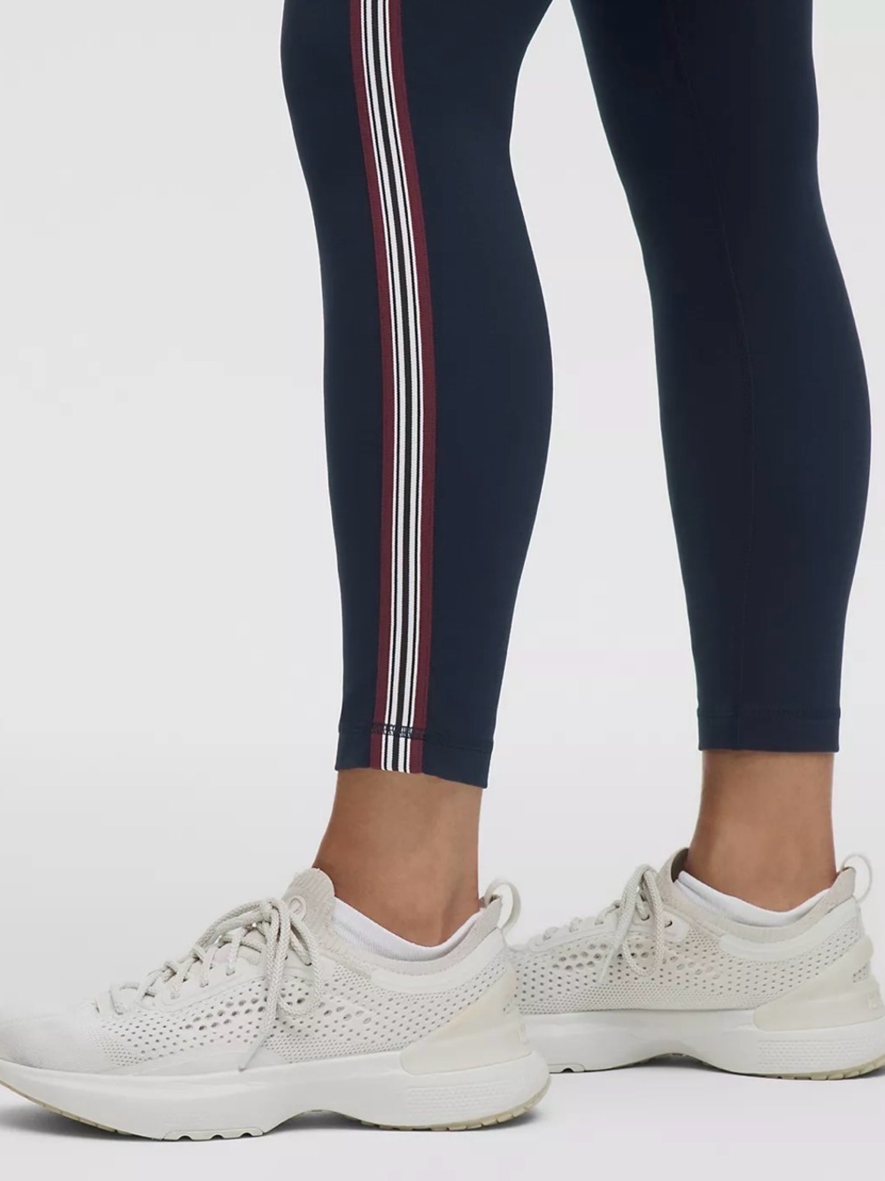 NWOT Lululemon Groove High-Rise Tight 25" Stripe Trim - Picture 7 of 7